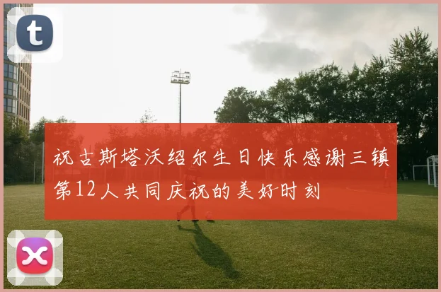 祝古斯塔沃绍尔生日快乐感谢三镇第12人共同庆祝的美好时刻